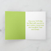 Schattigee zeemeermin in het groen kaart (Binnen)