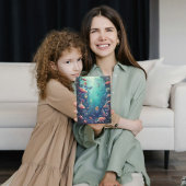 Schattigee zeemeermin Kind verjaardagsfeestje uitn Kaart