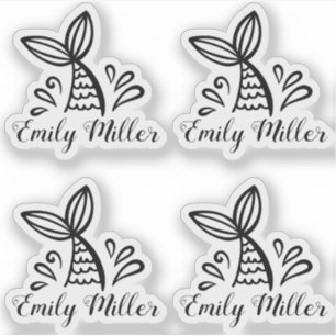 Schattigee zeemeermin meisje Sticker