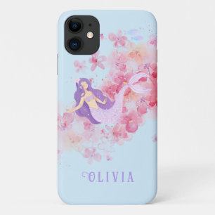 Schattigee zeemeermin onder het zee voor meisjes Case-Mate iPhone case