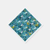 Schattigee zeemeermin papieren servetten (Hoek)