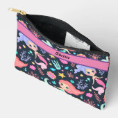 Schattigee zeemeermin potlood en toiletartikelen etui (Open)