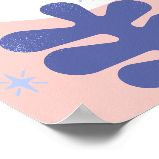 Schattigee Zeemeermin Roze Kwekerij Kinderen Poster (Hoek)