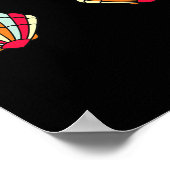 Schattigee Zeemeermin Shell Halloween Kostuum T-sh Poster (Hoek)