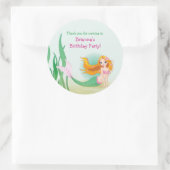 Schattigee zeemeermin Stickers (Tas)