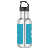 Schattigee zeemeermin waterfles waterfles  (Achterkant)