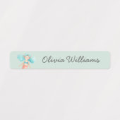 Schattigee Zeemeerminnen Dagopvang School Kleding  Labels (Design 2)