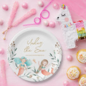 Schattigee zeemeerminverjaardag papieren bordje (Feest)