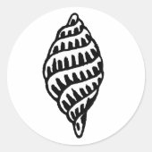 Schattigee zeeschelp planner stickers (Voorkant)