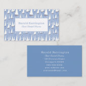 Schattigee zeilboten Visitekaartjes aan te passen (Voorkant / Achterkant)