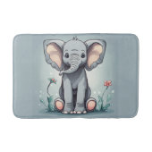 Schattigee zittende olifant badmat (Voorkant)