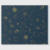 Schattigee Zodiac en Astrologie Halloween Cadeaupapier (Vlak)