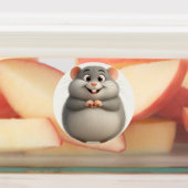 Schattigee Zodiac Rabbit Label Sticker (Aangebracht)