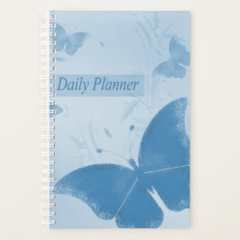 Schattigee zoete blauwe vlinders planner