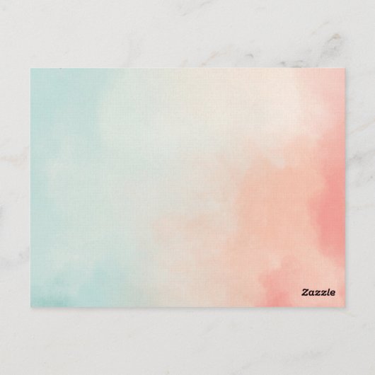 Schattigee zoete pinguïn Lentebloem baby shower ki Briefkaart (Achterkant)