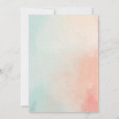 Schattigee zoete pinguïn Lentebloem baby shower ki Kaart (Achterkant)