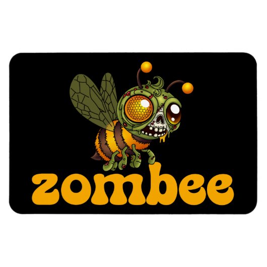 Schattigee zombie bij magneet (Horizontaal)