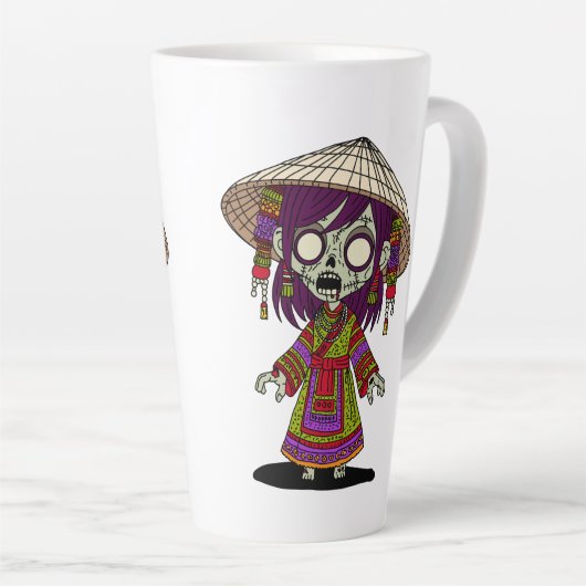 Schattigee zombie latte mok (Rechterhoek)