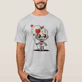 Schattigee Zombie Vriend - Hartvormige Bal van Lie T-shirt