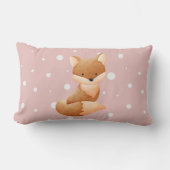 Schattigee zomer Baby Fox Kussen (Voorkant)
