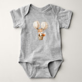 Schattigee zomer Baby Fox Romper (Voorkant)