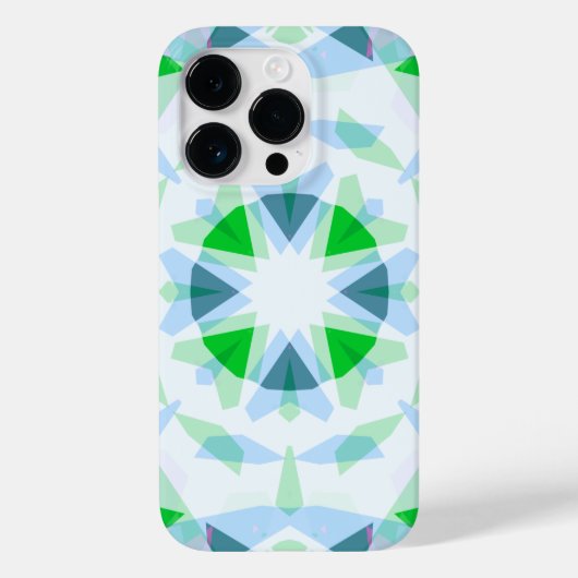 Schattigee Zomer Blauw  Groene Magische Ster Meisj Case-Mate iPhone Case (Achterkant)