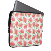 Schattigee zomer Kawaii Waterverf Watermeloen Laptop Sleeve (Voorkant Rechts)