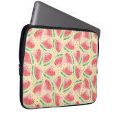 Schattigee zomer Kawaii Waterverf Watermeloen Laptop Sleeve (Voorkant Rechts)