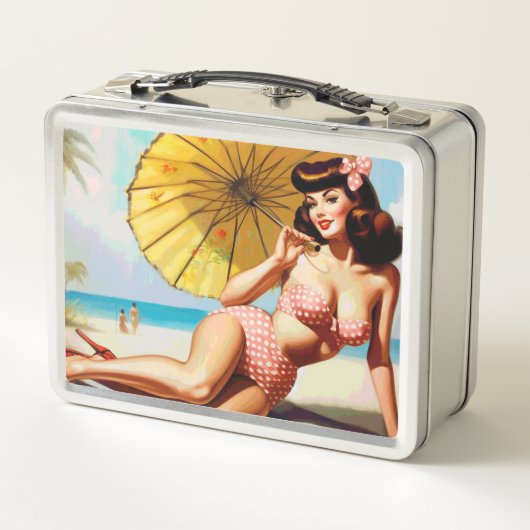 Schattigee Zomer Pin Up (Achterkant)