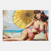 Schattigee  Zomer Pin Up Theedoek (Horizontaal)