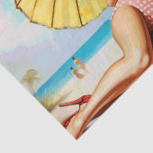 Schattigee  Zomer Pin Up Tissuepapier (Detail)