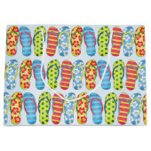 Schattigee zomer Teenslippers Groot Cadeauzakje (Voorkant)