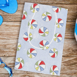 Schattigee Zomer Waterverf Pool Pattern Medium Cadeauzakje