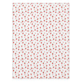 Schattigee zomeraardbeien en -bloesems tafelkleed (Voorkant)