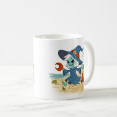 Schattigee zomerheks koffiemok (Voorkant rechts)
