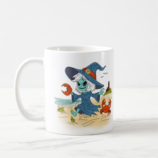 Schattigee zomerheks koffiemok (Links)