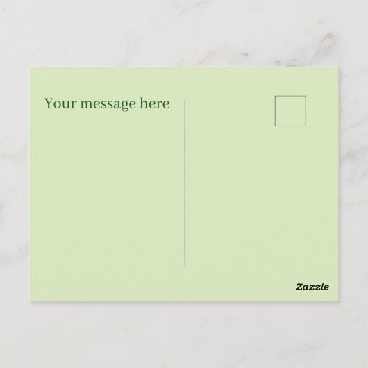 Schattigee Zomerstrandschildpad voeg tekst toe Briefkaart (Achterkant)