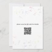 Schattigee zomerverjaardagsfeestje Popsicle Kaart (Achterkant)