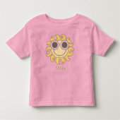 Schattigee Zomerzon met Groovy Shades Zonnebril Kinder Shirts (Voorkant)