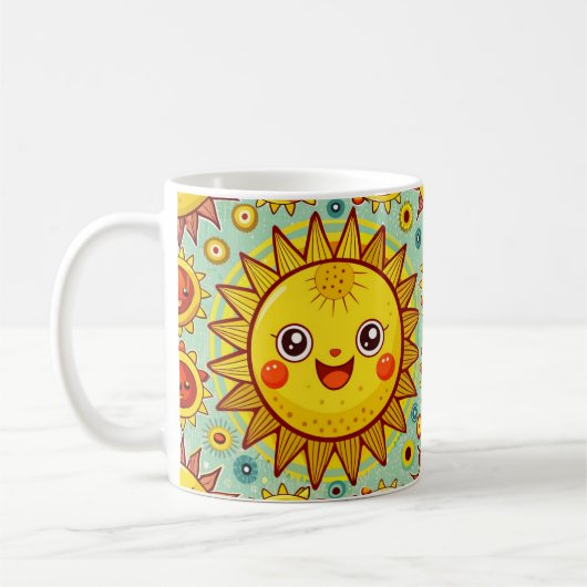 SCHATTIGEE ZON KOFFIEMOK (Links)