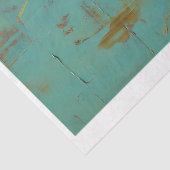 Schattigee Zonnebloempat Genieten van de Zon Schil Tissuepapier (Detail)