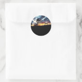 Schattigee zonsondergang planner stickers (Tas)