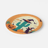 Schattigee, zuidwestelijke Halloweenwoestijn / cac Papieren Bordje (Gekanteld)