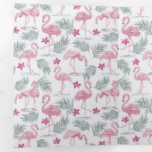 Schattigee zwanenvogels herhaald patroon drieluik aankondiging (Binnenzijde eerst)