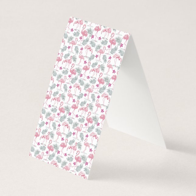 Schattigee zwanenvogels herhaald patroon kaart (Achterkant)