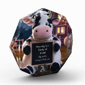 Schattigee zwangerschapsaankondiging met Boerderij Fotoblokken (Links)