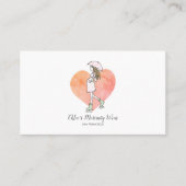 Schattigee zwangerschapskledingboetiek visitekaartje (Voorkant)