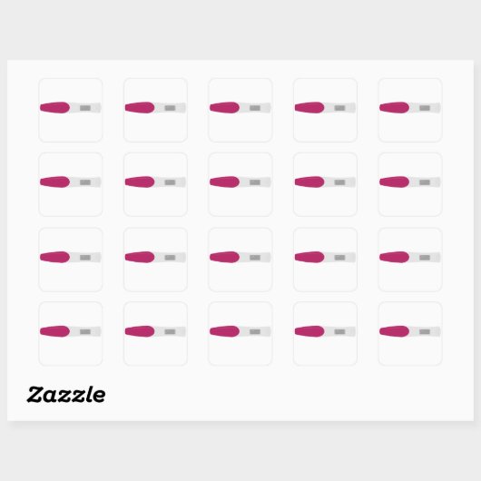 Schattigee Zwangerschapstest Planner Stickers voor (Vel)