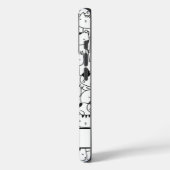 Schattigee zwarte en witte katten Case-Mate iPhone case (Achterkant / Links)