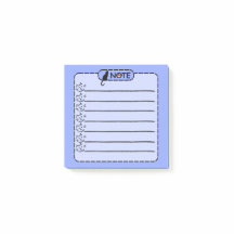 Schattigee zwarte kat gepersonaliseerde post-it no